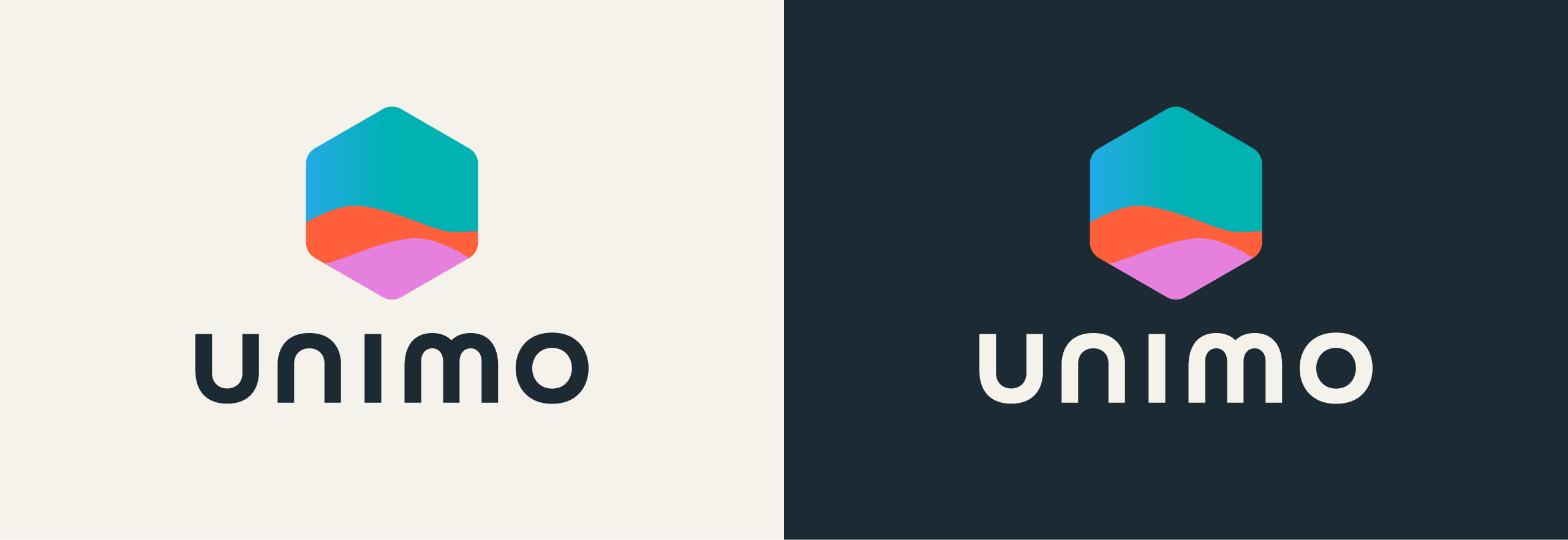 unimo identity system: stacked lockups